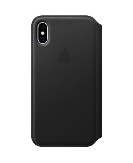 Чехол для iPhone Apple iPhone X Leather Folio Black 
